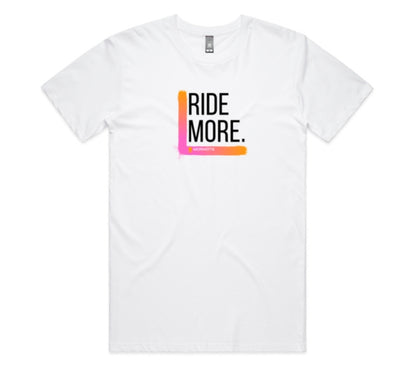 Ride More tee.